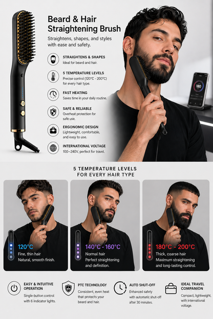 Cepillo para barba/pelo
